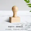Materiales para Sellos de Madera de Tamaño Grande se Envían a Granel Directamente del Fabricante, Sellos de Madera Exquisitos con Mangos, Sellos Creativos para Diario
