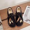 Sapatos Birkenstock Retrô de Cobertura Total para Mulheres, Novo Modelo de Inverno 2026, Sapatos Confortáveis de Algodão, Antiderrapantes, Forrados com Lã, Quentes, Tendência, Sapatos Canguru