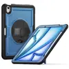 Modelo Nuevo Adecuado para Apple iPad Air11 2024 Tablet Funda Protectora iPad Pro Panal Correa de Mano Soporte Anti-Caída