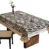 Mantel Estilo Francés, Impermeable, Resistente al Aceite, Lavable, Rectangular, Resistente al Calor, Cubierta para Mesa de Comedor, Lujo Ligero, Sensación de Alta Gama, Cubierta de PVC para Mesa de Café
