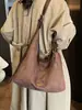 Bolso Tote Elegante Casual Simple Estilo Coreano para Mujer Viajera 2026 Nuevo Retro Nicho Moda Bolso de Hombro Elegante
