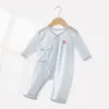 Ropa de Verano para Bebé, Mameluco de Manga Larga, Conjunto de Mariposa O'Dell Clase A para Recién Nacido, Traje de Gateo Sin Costuras de Verano