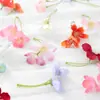 Flores Artificiales Flor de Manzano Flores Falsas Flores de Seda Materiales para Manualidades Accesorios para el Cabello Ramas de Flores Artificiales Accesorios para Ramo Estilo Ins