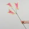 Hojas artificiales de cala, hojas de lluvia de primavera, decoración de salón de bodas, arreglos florales, flores de seda, plantas verdes, hojas, paisajismo de centros comerciales, arte floral con temática de bosque