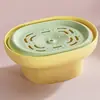 Dispensador de Detergente Doméstico Dispensador de Sabão para Pia de Cozinha Dispensador de Líquido para Lavar Louça Tigela com Esponja Escova de Tigela Gadget Dispensador de Líquido