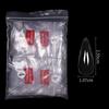 Mais Vendido Transfronteiriço Especial Placa de Nail Art A Pacote de 500 Peças Curto Quadrado/Escada Curta Transparente Número Único Prática A Peças