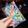2020 nuevo lindo anillo de toalla anillo de pelo niñas bebé princesa cabello banda de goma elástica alta cuerda de cabeza mujeres