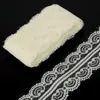 Tiras de Encaje de 45 mm para Accesorios de Cabello DIY, Diademas, Collares, Cintas, Accesorios, Materiales para Aretes Hechos a Mano