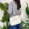 2025 nueva bolsa de hombro de tela de nylon de color liso bolsa cruzada ligera moda simple monedero para teléfono móvil 05283-SF