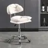 2026 Novo Conjunto de Mesa e Cadeira para Nail Art Mármore Estilo Creme Toque de Luxo Leve Mesa e Cadeiras para Salão de Unhas