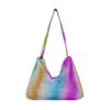 Bolso de mujer otoño 2023 nuevo bolso de hombro bajo el brazo con diamantes de imitación pintados a la moda simple bolso de noche bajo el brazo