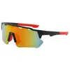 Gafas de Ciclismo Deportivo Transfronterizas, Gafas de Sol Deportivas al Aire Libre de una Pieza Huecas de Colores a Prueba de Viento y Arena, Gafas para Montañismo al Aire Libre