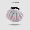 Nuevo sombrero de protección solar para mujer, moda deportiva, sombrero de sol de verano, para montar, lindo, con parte superior vacía, sombrero UV degradado, venta al por mayor