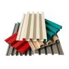 Rejilla Decorativa de Pared Exterior de Edificio de Aleación de Aluminio Cóncava y Convexa Panel de Gran Muralla de Aluminio Perfil de Techo con Forma de Onda Placa de Aluminio