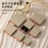 Textura de Polvo de Ladrillo Manchado Joyería Almacenamiento Anillo Pendientes Caja Extraíble Collar Caja de Regalo para Joyería Caja de Empaque para Joyería Mayoreo