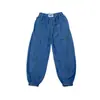 Pantalones Finos de Verano para Niñas, Estilo Nuevo, Holgados y Elegantes, para Niños Mayores, Pantalones Anchos de Seda Helada, Tencel, Mezclilla para Uso al Aire Libre