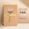 Tarjetas de Felicitación de Flores Secas Tridimensionales con Bendiciones y Mensajes Escritos a Mano, Regalos para el Día del Niño, Tarjetas Postales al por Mayor