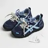 Zapatillas de Entrenamiento Azules Alemanas para Mujer 2026 Nuevo Estilo Versátil de Suela Gruesa para Mujeres Bajitas Zapatillas Deportivas Casuales Zapatos de Mujer de Moda