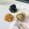 Novo Estilo Presilha de Cabelo Irregular para Mulheres com Cabelo Fino, Presilha Tubarão Versátil para a Parte de Trás da Cabeça, Acessório de Cabelo Elegante, Piranha Pequena