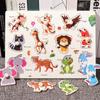 Madera Madera Uña Tablero para Agarrar con la Mano Educativo de Doble Cara Graffiti Tablero de Dibujo Alfanumérico Educación Temprana Iluminación Puzzle Juguete para Niños
