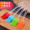 Alça transparente grande escova de silicone pincel de cozimento escova de churrasco escova de óleo escova de leite grande escova de óleo de silicone resistente a alta temperatura