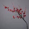 Flor de ameixa artificial de inverno flor de ameixa falsa flor artificial ramo de ameixa de casamento adereços chineses adereços de casamento chinês planta de simulação