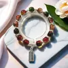 Atacado Pulseira Flor Explosão Margarida Super Fada Joias com Contas Pulseira Feminina de Alto Padrão Joia de Mão Transfronteiriça Pequenos Produtos de Yiwu