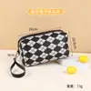 Bolsa de Cosméticos Estilo Británico de Gran Capacidad Impermeable Portátil Moda Bolsa de Cosméticos Bolsa de Almacenamiento Bolsa Portátil para Salir Cosméticos al por Mayor