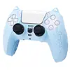 Estoque Disponível Atacado Capa Protetora de Silicone para Controle Sony Ps5 com Orelhas de Gato Antiderrapantes Concha Protetora de Jogo P5