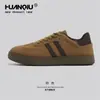 Zapatillas de Entrenamiento Retro Alemanas Universales para Hombre, Nuevas Zapatillas Deportivas Casuales de Otoño 2025, Zapatos Color Marrón Melardo para Hombre