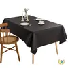 Mantel de Color Sólido, Impermeable, Resistente al Aceite, No Lavable, Mantel Rectangular para Mesa de Comedor, Mantel para Mesa de Café, Decoración de Fondo para Fotografía