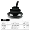 Configuración de Mesa para Restaurante Hot Pot Juego de Cuatro Piezas de Plástico Negro Imitación Porcelana Vajilla de Melamina para Hotel Restaurante Restaurant Comercial