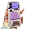Soporte de Monstruo de Arcilla Blanda Adecuado para Funda de Teléfono Apple 17 Pro Max, Nueva Funda Blanda Creativa Linda Anti-Caída para iPhone 16
