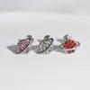 Unha de lábio de aço inoxidável estrela dentes internos decoração de lábio personalidade estilo ins unha do osso da orelha unha da orelha piercing joia atacado venda quente