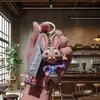 Chaveiro de Anime Zootopia Boneco Desenho Boneca Judy Chaveiro de Carro Pingente de Bolsa Fofo Atacado