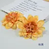 Flor de Dalía de Otoño Dalía Artificial Venta al por Mayor Decoración de Boda Paquete de Material de Flores Caja de Flores con Guirnalda de Bosque de Flores