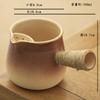 Estufa rodeada para cocinar tetera tetera juego de tetera olla hornear tetera lateral puesto de tetera para cocinar tetera de leche se puede fuego seco