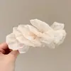 Princesa a la fuga Dulce Lazo de Satén Pinza de Agarre Elegante Clip de Agarre para el Cabello Clip para la Cabeza Clip para el Cabello Clip de Tiburón Accesorios para el Cabello
