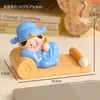 Suporte de telefone fofo da pequena fada Wenquxing Kao Shen, um presente para colegas de classe e professores, um ornamento para alívio do estresse para a mesa do escritório