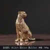 Cabelo Liso de Fábrica Estilo Europeu Retrô Artesanato de Leopardo Enfeites Decoração de Gabinete de Entrada de Sala de Estar de Casa