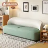 Sofá de Cuero Resistente a Arañazos Estilo Nórdico para Apartamentos Pequeños, Sala de Estar Sencilla, Área de Descanso de Tiendas Modernas, Sofá de Tela de Dos o Tres Plazas