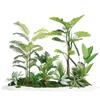 Planta Simulada Envasada Paisagismo e Combinação de Plantas Verdes Personalizado Grande Shopping Center Layout e Decoração de Alimentação Fabricante Instalação Porta a Porta