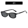 Nuevas Gafas de Sol de Moda Transfronterizas Europeas y Americanas Estilo Mariposa para Mujer, Gafas de Sol Retro de Moda de Marco Pequeño de Alta Gama con Protección UV