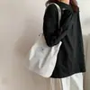 2025 Nuevo Versátil Simple y Elegante Otoño e Invierno Bolsa de Pana Ins Versión Coreana Harajuku Hombro Único Estilo Perezoso