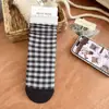 Meias de outono com poá e laço, comprimento até o meio da panturrilha para mulheres, estilo coreano ins, meias empilhadas de renda, versáteis, atacado de Zhuzji