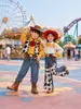 Conjunto de fantasia infantil unissex do Woody, Roupa de apresentação Toy Story, Halloween, Festival do Meio Outono e Fantasia de apresentação para o Dia Nacional
