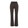 9318-2026 Pantalones Acampanados Adelgazantes Estilo Europeo y Americano Pantalones Largos de Pierna Ancha Pantalones Casuales Sexy para Mujer Nuevo Estilo Primavera y Verano Estilo Chica Caliente