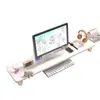 Soporte de altura ajustable para computadora, elevador de escritorio para monitor, estante de soporte de almacenamiento, estante para pantalla de escritorio de oficina