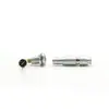 Tapón de Núcleo 0B2 Socket de Doble Tuerca Pin Largo Curvado Conector de Placa de Circuito Soldado Conector de Cable Pcb Socket Macho Hembra M9