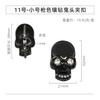Venta al por mayor de fábrica accesorios de calavera de diamante punk rock tachuela tornillo ropa funda de teléfono móvil accesorios DIY